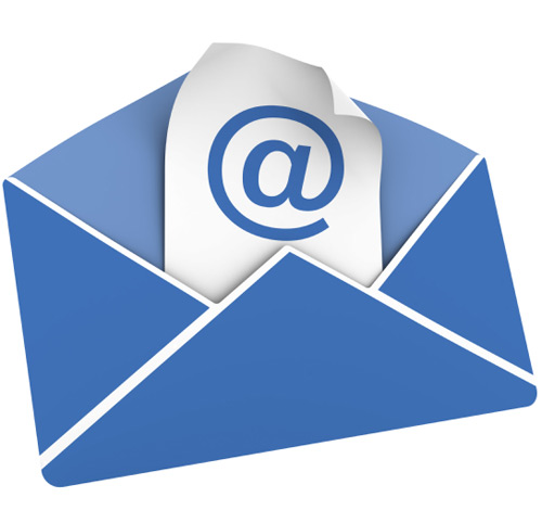 email clipart blue - photo #30